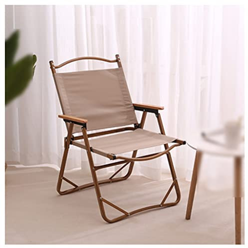 Chaise Longue Pliable, Chaises Pliantes Pour L'extérieur Chaise D'appoint En Bois Légère Et Portable Rembourrée À Bras Dur Chaise De Plage Patio Chaise De Loisirs Simple Et Confortable Pour Jardin Bbq