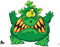 10x Stronghold Fantasyauflage - Monster III - 42 x 59 cm - wasserabweisend/reißfest Scheibenauflage für Pfeil und Bogen