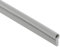 cyclingcolors guarnizione 13x5 profilo tondo rotondo grigio plastico PVC porta finestra zoccolo cucina impermeabile sigillante (lunghezza 1m)