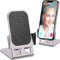 Wireless Charger Stand, TECHGEAR 15W Fast Wireless Charger Stand, Metal Charging Dock Station for iPhone 16/15/14/13/12/11/Max/Plus, Samsung Galaxy S24/23/22/21 Ultra, Huawei, Redmi, Honor, Oppo etc