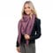 Scandi Linen Musselin Tuch Damen, Schal Damen, Musselintücher, Musselin Schal, Viereckig (einlagig), Purple