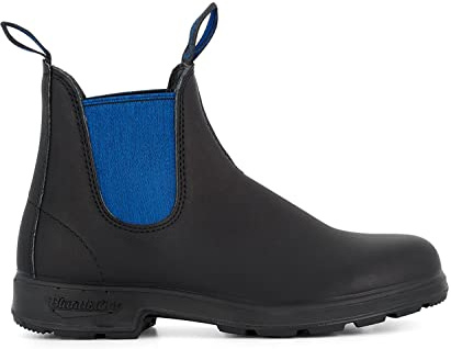 Blundstone 515 Black Blue Leather Unisex Chelsea Boots