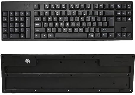 Sxhlseller Teclado para Zurdos, 109 Teclas Diseño Ergonómico Micro USB Plug and Play Teclado Silencioso Ultrafino para Diseñador de Contabilidad de Negocios de Oficina, Reduce la Tensión en