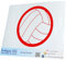 INDIGOS UG Aufkleber - Autoaufkleber - JDM - Die Cut - Auto - 200x200 mm - Handball - rot - Heckscheibe - Heckscheibenaufkleber - Sticker - Tuning