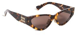 Miu Miu 0MU 03ZS - Occhiali da sole, da donna, multicolore, taglia unica