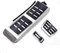 LECREA Auto Pedal Set für Audi A4 B8 A6 C7 Avant A7 S7 A8 4H S4 RS4 A5 S5 RS5 8T Q5 SQ5 8R, Verschleißfest Gaspedal Bremse Fußstütze Pads Anti Rutsch Pedal Abdeckungen, Auto Innere ZubehöR,AT/3pcs