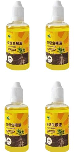 Zasdvn Rooting Gel, Liquid Rooting Hormones For Cuttings, High-Performing Plant And Tree Root Stimulator, Root Rapid Growth Hormones For Cuttings 50ml Transplants, Vegetable And Houseplant
