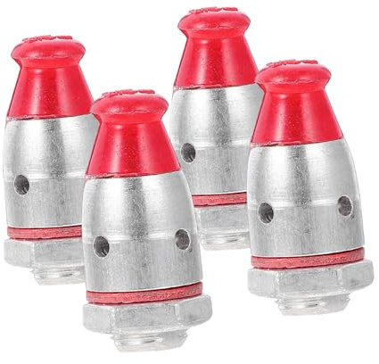 Veemoon 4stücke Teiliges Sicherheitsventil Für Schnellkochtöpfe Universelle Druckventile Aus Langlebigem Material Installieren Ersetzen Geeignet Für Sichere Nutzung Der Küche