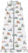 Chilsuessy Kinder Sommer Schlafsack 0.5 Tog Baby Sommerschlafsack aus 100% Baumwolle, Einstellbare Länge, Ärmellos Schlafanzug für Jungen und Mädchen, Bunte Autos, 130cm/Baby Höhe 120-140cm