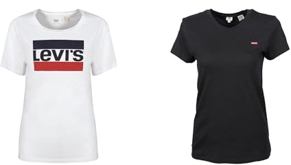 Levi's T-Shirt Sportswear Logo White XS T-Shirt Mineral Black XS