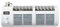 TONFEION Klimagerät Inneneinheit 12V Auto Klimaanlage Kit, Wandventilator mit LCD-Display, Einstellbare Windgeschwindigkeit und Temperatur, Tragbare Auto-Hänge-Klimaanlage für Auto Caravan Bus