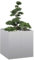 Myheimly Pflanzkübel, Pflanzschale, Garten-Garten-Pflanzkübel, Outdoor-Pflanzgefäß, Hochbeet, Pflanzgefäß 80x80x80 cm Verzinkter Stahl