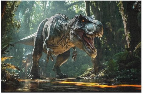 Puzzle Jurassic World Jigsaw 1000 Pieces for Adults and Children from 14 Years5 38x52cmMbT436