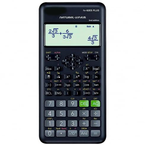 Calculadora Científica Fx-82Es Plus 2nd Edition con 252 Funciones - Ideal para Estudiantes.