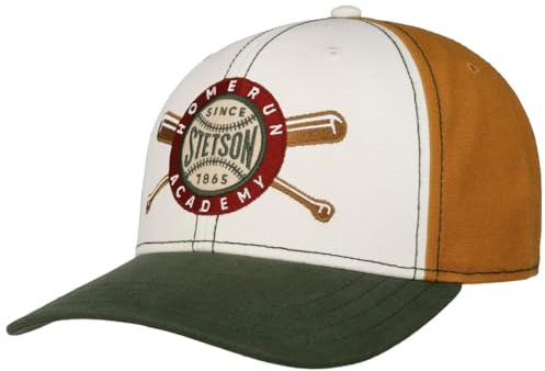 Stetson Home Run Academy Baseballcap Strapback 6 Panel Unisex Sommer Winter