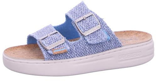 Fusion Pantolette Blau in Größe 39
