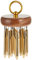 Meinl Percussion Hand Held Chimes - Small Musical Instrument with 12 Sound Bars - Hand-Played - With Holding Ring - Aluminum, Gold (CH-HPEG)
