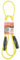 Chord Premium XLR Male - XLR Female Cable Microphone Cable Yellow - 1.5M