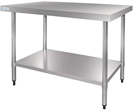 Vogue Table St/St - 1800x700x900mm 70 3/4x27 1/2x35 1/2 | Delivers a heavy-duty, hygienic workspace for food preparation, offering imperial dimensions of 70 3/4x27 1/2x35 1/2 inches.