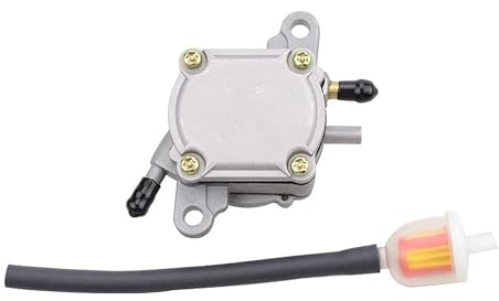 GOOFIT Kit de montage de pompe à carburant gaz de carburant Valve Switch Petcock Remplacement pour GY6 50-250cc Scooter Moped Go Kart ATV