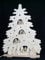 Rudolphs Schatzkiste Schwibbogen mit Tanne mit Winterkinder im Wald und Beleuchtung BxHxT 44x51x7cm NEU Lichterbogen Fensterbogen Spitzbogen Erzgebirge Seiffen Weihnachten Licht Holz Dekoration
