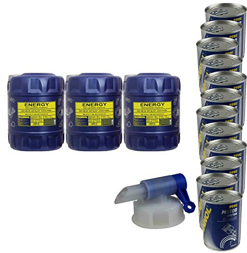 60L Motoröl MANNOL Energy 5W-30 12x Motor Doctor ADDITIV