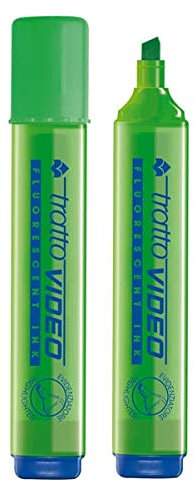 Evidenziatore Tratto Video - verde - punta a scalpello - tratto da 1,0 a 5,0mm - Tratto