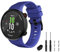 TopPerfekt Bracelet de Rechange en Silicone Compatible avec Garmin Forerunner 45 et Swim 2, Bande de Rechange en Silicone pour Montre (Bleu)