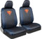 Superman Car Seat Covers for Front Seats with Matching Seat Belt Pads – Officially Licensed Warner Brothers Superhero Auto Accessories Bundle, Made for Car Truck Van and SUV
