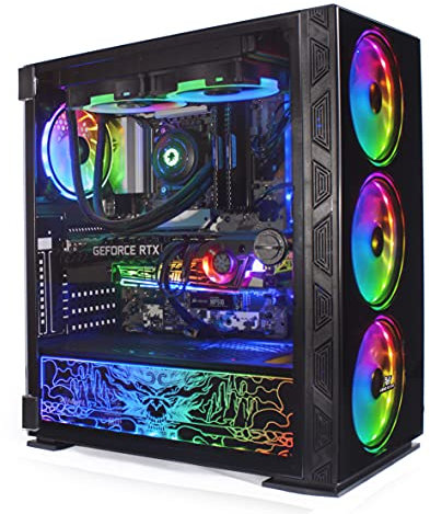Veno Scorp Gaming PC - Intel Core i5 10400F, 16GB 3200MHZ, 240MM LIQUID COOLER, B560 STEEL LEGEND RGB, 256 SSD + 1TB HDD, Win 10, RTX 3090 24GB, NEONZILLA