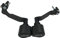 Motorrad Sturzschutz Sturzpads Crashpads Frame Sliders Falling Crash Pad Protektoren für Yamaha R3 R25 2019-2022 (Schwarz,R3)