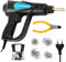 Mulcort 70W Cucitrice a Caldo Kit di Riparazione Paraurti Auto per Saldatrice in Plastica Morsetto 4 Tipi di graffette per Angolo Piatto/Esterno/Angolo Interno/Onda