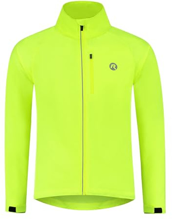 Rogelli Core - Laufjacke - Herren | Rundhals - Langarm - Reflektierende Akzente - Langer Reißverschluss