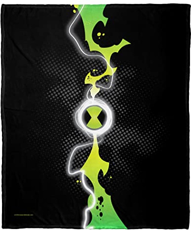 Northwest Cartoon Network's Ben 10 Silk Touch Überwurfdecke, 127 x 152,4 cm, Alien Power