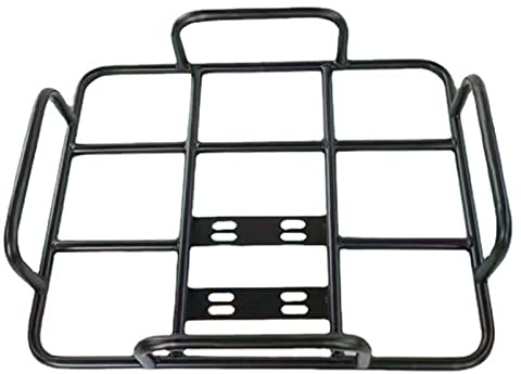 Dickly Fahrradkorb hinten mit High Frame, Gepäckträger Fahrradkorb hinten, Portland Front Carrier, Schultaschenkorb, Gepäckkorb für E-Bikes, Rennräder-53x43cm