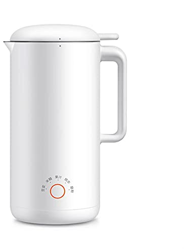 FairUo Kettles, Tea Kettles Kettles for Boiling Water Mini Soymilkhine Multifunctions Blender Kettles for Boiling Water 1-2 Persons Household Mixer Teapot/White