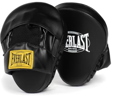 Everlast Schlagpratzen, belüftete Knöchel und Schaumstoffpolsterung, Schutz, MMA- und Kickboxhandschuhe