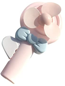 Gatuida Small Portable Fan Hand Fans Little Handheld Power Ideal for School Office