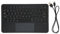 Cyrank Tastiera Bluetooth, Tastiera Wireless con Trackpad Mini Tastiera Ultra Sottile con Tastiera Ricaricabile Multi Touch Touchpad per PC Portatile(Nero)