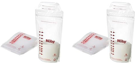 Nuby Breast Milk Storage Bags (Pack of 2)