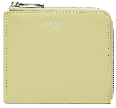 LIEBESKIND Berlin Leder Kartenetui Lou Calf Optic Nino Purse Light Mimosa hellgelb