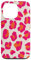 Hülle für iPhone 13 Pro Leopardenmuster in Orange und Hot Pink