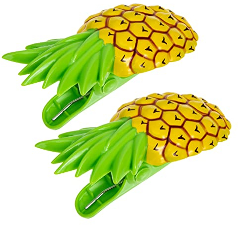 CAXUSD Strandklammer Wäscheleinenklammer Aus Kunststoff 2 Stück Für Strandtuch Und Kleidung Ohne Beschädigung Praktisch Für Pool Und Strand