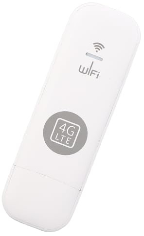 WLAN-Router, Tragbarer 4G-LTE-USB-WLAN-Router mit SIM-Kartensteckplatz, Tragbares WLAN-Hotspot-Mobilinternetgerät für Unterwegs, WPA-WPA2-Verschlüsselung, für Europäer und Asiaten