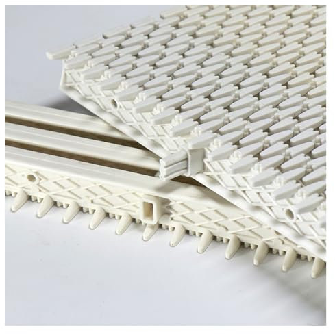 Rejilla de drenaje flexible resistente a los rayos UV para piscina, cubierta de plástico ABS empalmada para ducha, desagüe, parrilla, baño, entradas, patios, cubierta, canal, rejilla de drenaje, 20 x