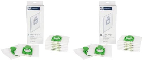 Sebo Filterbox E für alle Airbelt E Modelle, Papier, Weiss/opulenter Garten (Packung mit 2)