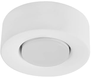 Lindby Ceiling Light Levia dimmable in White Made of Plaster/Clay for e.g. Living Room & Dining (1 Light Source, GX53) from Ceiling lamp