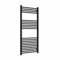 Lux Heat Black Ladder Towel Radiator 1200mm (H) x 500mm (W)