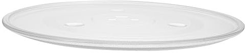 ULTECHNOVO Tocadiscos De Vidrio Con Microonda Reemplazo Lámina Pequeño Bandeja Horno Tocadiscos De Cristal Plato Giratorio Placa Giratoria
