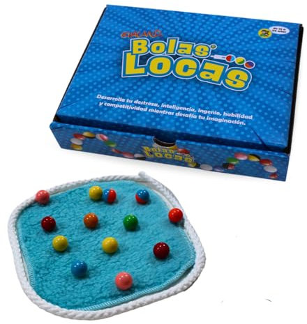 Evaland Bolas Locas Caja Juegos Multiples Juego Viral con Imanes y Cuerda Diferentes Modalidades Juego de Mesa de Estrategia Entretenimiento y Habilidad para divertirte con Amigos y Familia